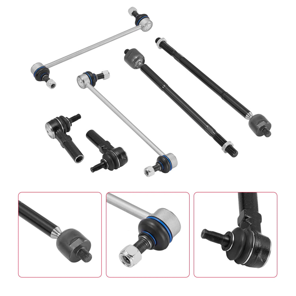 Front Ball Joint Sway Bar End Control Arm Tie Rod for Toyota Corolla (2009–2013)