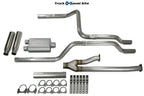 Dual Exhaust Kit for Toyota Tundra (2014–2021) 2.5" Rolled Tip