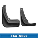 Set of 2 Front & Rear Mud Flap Splash Guards for Buick Regal Sedan (2011–2017)
