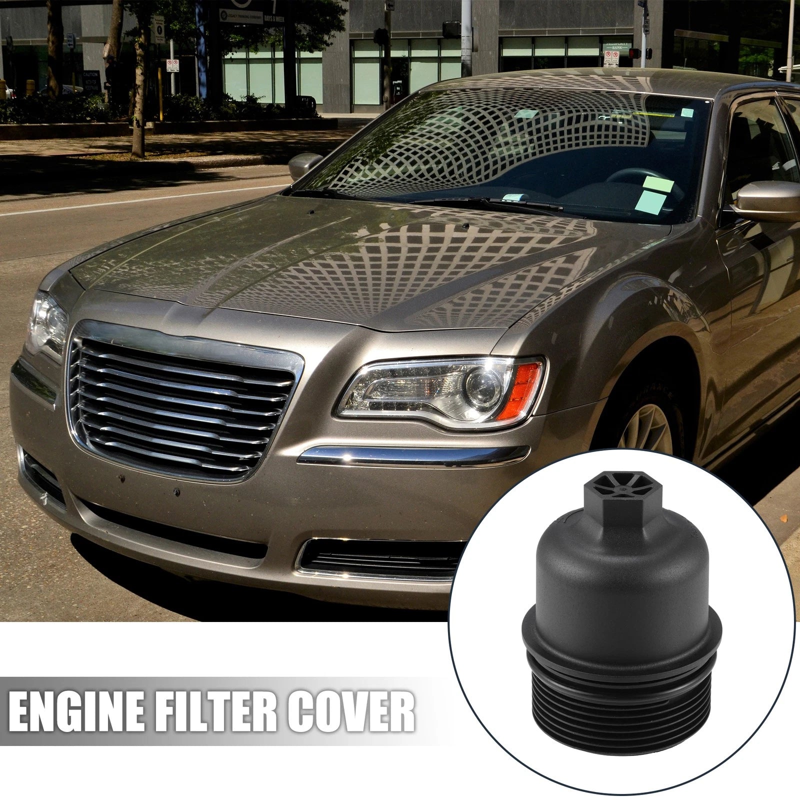 Oil Filter Housing Cap Cover for Chrysler Dodge 68191350AA (–)
