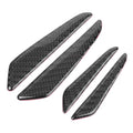 4X Carbon Fiber Style Anti-Collision Door Protector Strip for Mercedes Benz