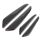 4X Carbon Fiber Style Anti-Collision Door Protector Strip for Mercedes Benz