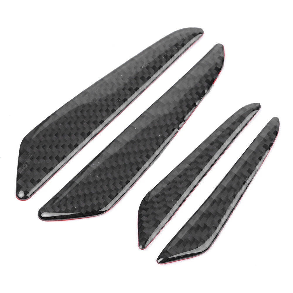 4X Carbon Fiber Style Anti-Collision Door Protector Strip for Mercedes Benz