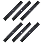 6 Blades for Toro Zero Turn (Fits 110-6837-03, 112-9759, 115-5059-03, 74370, 74372, 79016)