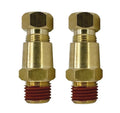 2-Pack Engine Block Drain Plug Kit 22-16951A1 16951Q1 for Mercruiser Stern Drive
