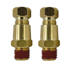 2-Pack Engine Block Drain Plug Kit 22-16951A1 16951Q1 for Mercruiser Stern Drive