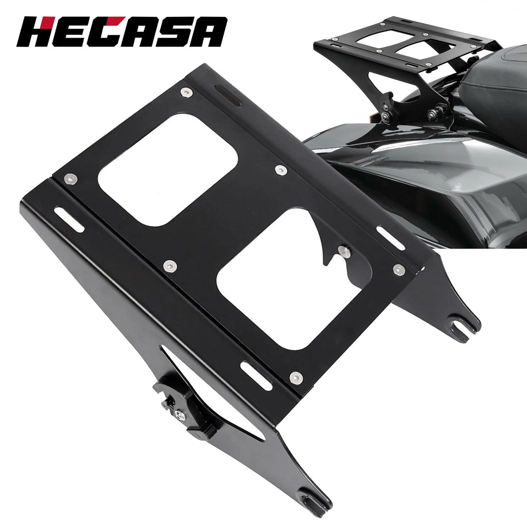 Detachable Pack Mount Rack Bracket for Harley Touring FL (2014–2026)
