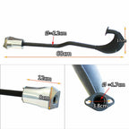 Exhaust Pipe Muffler for Motorized Bicycle 49cc 66cc 80cc (2-Stroke)