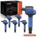 6X Blue Ignition Coil for Ford F-150 Explorer Fusion Mazda 6 (2011–2017)