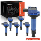 6X Blue Ignition Coil for Ford F-150 Explorer Fusion Mazda 6 (2011–2017)