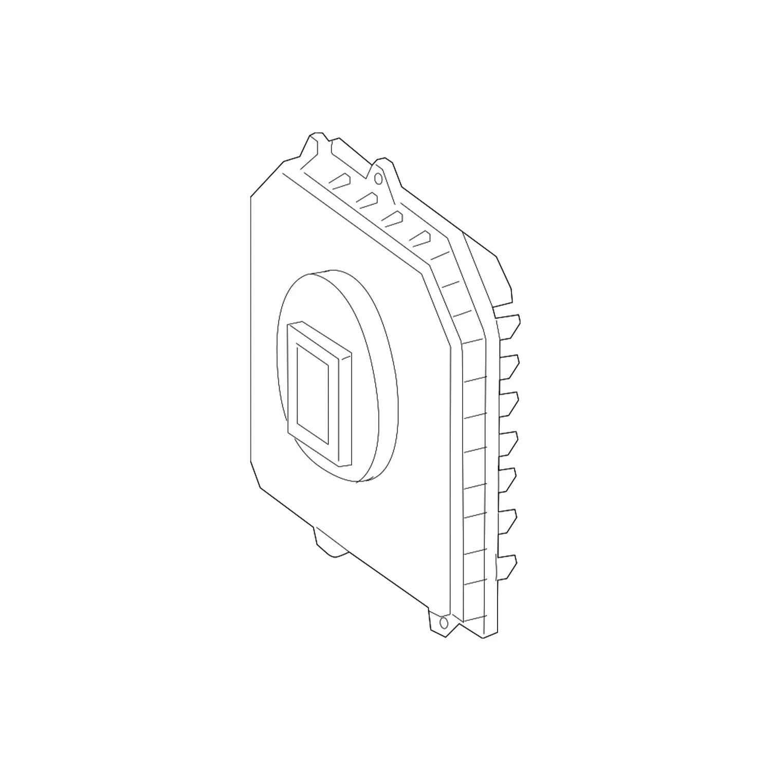 Headlight Control Module for BMW 530e, 530e xDrive, 530i (2017–2023) 63117472771