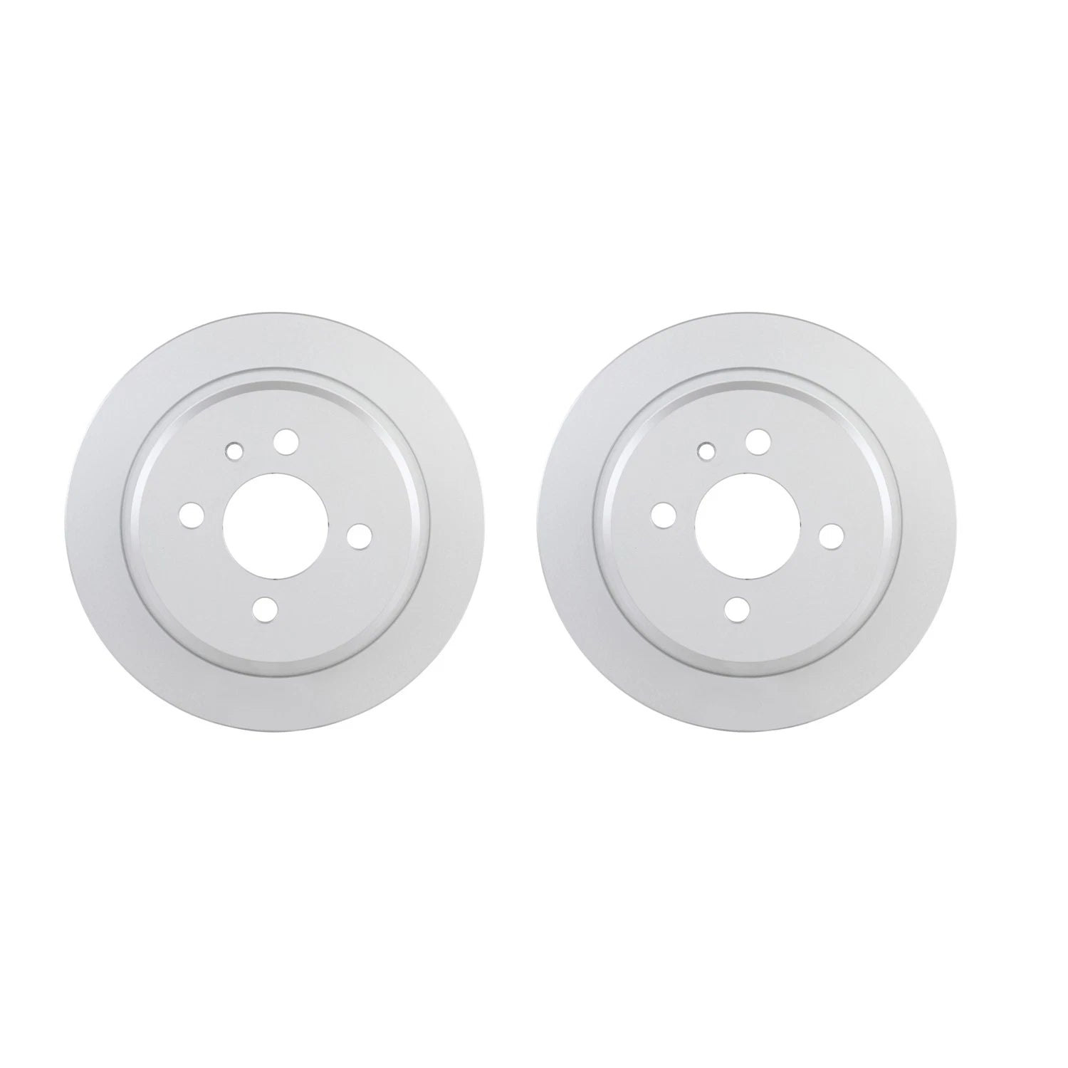 Set of 2 Bosch QuietCast Rear Disc Brake Rotors for BMW E30 (1982–1994)