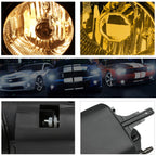 Amber Lens Fog Light Lamp + Switch for Nissan Frontier/Sentra (2001–2004)