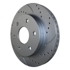 Front Rear Brake Kit with Drilled Rotors & TRW Pro Ceramic Pads for Silverado Sierra 1500 (2014–2019)