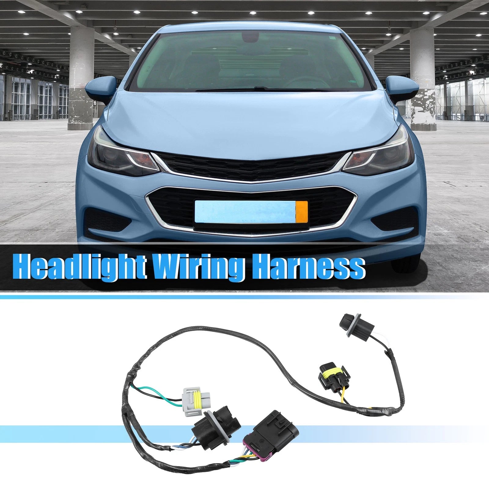Front Headlight Wiring Harness Socket 15930264 for Chevrolet Malibu (2008–2012)