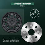 2X Wheel Spacers 4x100 1" 12x1.5 for Toyota Prius Mazda Miata (2000–2023)
