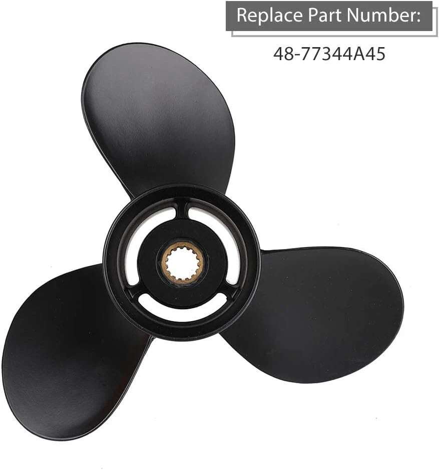 Boat Propeller 13 1/4x17 for Mercury Outboard 60-125HP (48-77344A45)