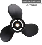 Boat Propeller 13 1/4x17 for Mercury Outboard 60-125HP (48-77344A45)
