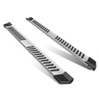 Set of 2 Chrome Nerf Bars for Ford F150/F250/F350 SD Crew Cab (2015–2021)
