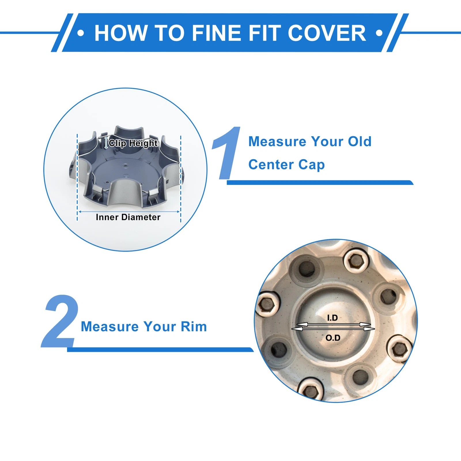Wheel Center Caps No. 42603AF030 for Toyota Sequoia (2001–2022)