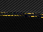 Carbon Fiber Console Lid Cover for Chevrolet Camaro (1997–2002) Yellow Stitch