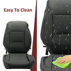 16Pcs Seat Covers Full Set for Chevy Silverado Crew Cab (2014–2018)