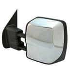 Replacement Chrome Driver Side Power Door Mirror w Heated Glass for Toyota