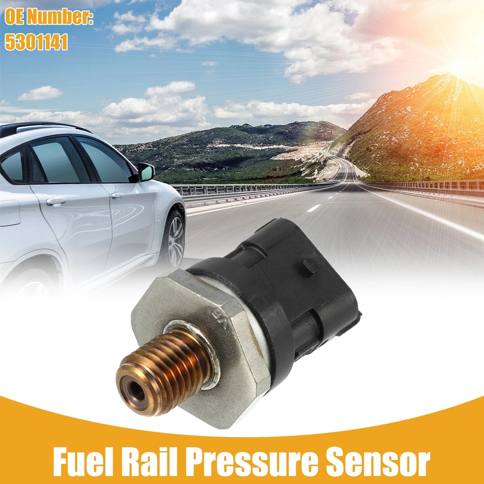 Fuel Rail Pressure Sensor No. 5301141 for Ford F-250 F-350 Super Duty (2017–2019)