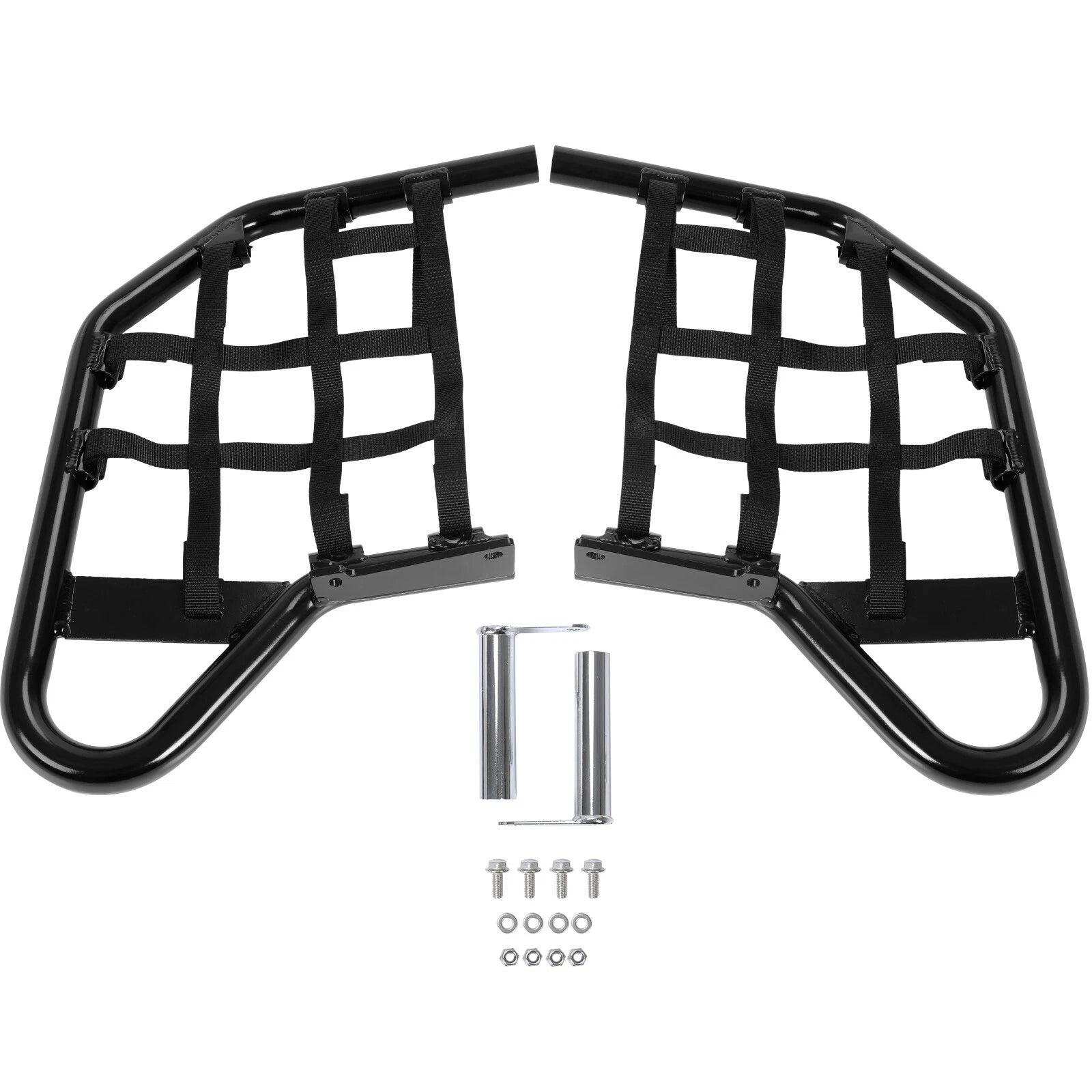 Nerf Bars Foot Guard Pegs for Yamaha Raptor 700 (2006–2023) Black