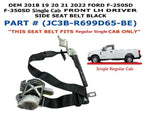 Front Left Side Seat Belt for Ford F250 F350 (2018–2022)