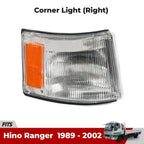 Corner Light Signal Lamp RH Fits Hino Ranger FF Cruising UTE Truck 1989-02 D06