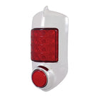 LED Tail Light Assembly Pair with Chrome Housing for Chevrolet (1951–1952)