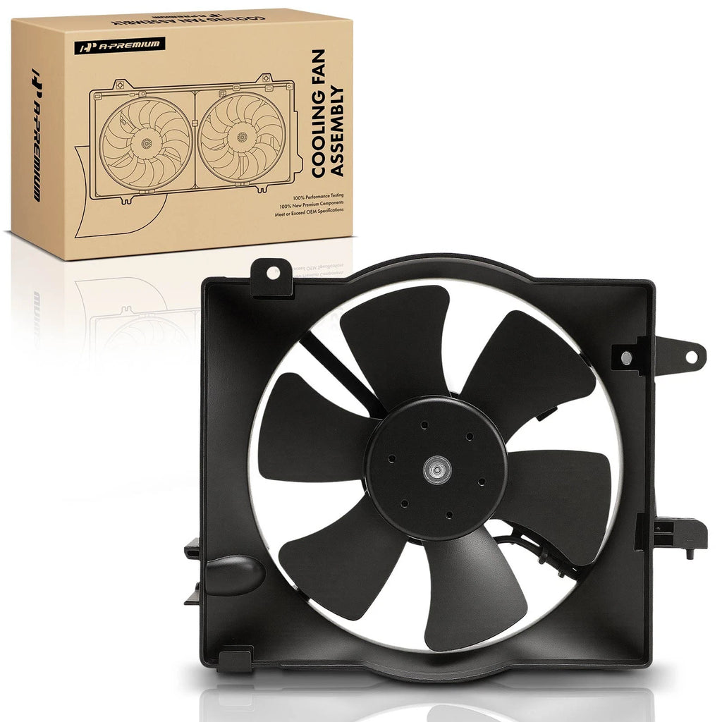 Cooling Fan Assembly with Shroud for Chevy Aveo 2005–2008