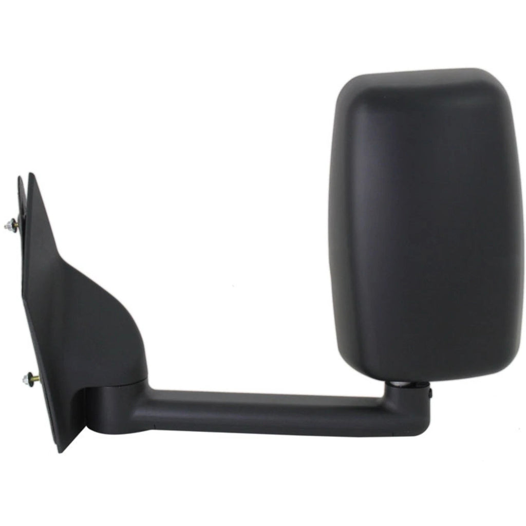 Manual Towing Mirror for GMC Savana 1500 (2003–2014) Left Side Textured
