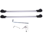 Aluminum Roof Cross Bar Luggage Rack for Car (93cm–99cm)