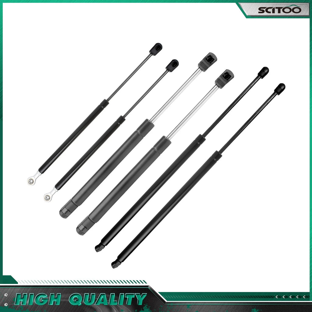 Set of 3 Lift Supports for Nissan Armada (2005–2013)