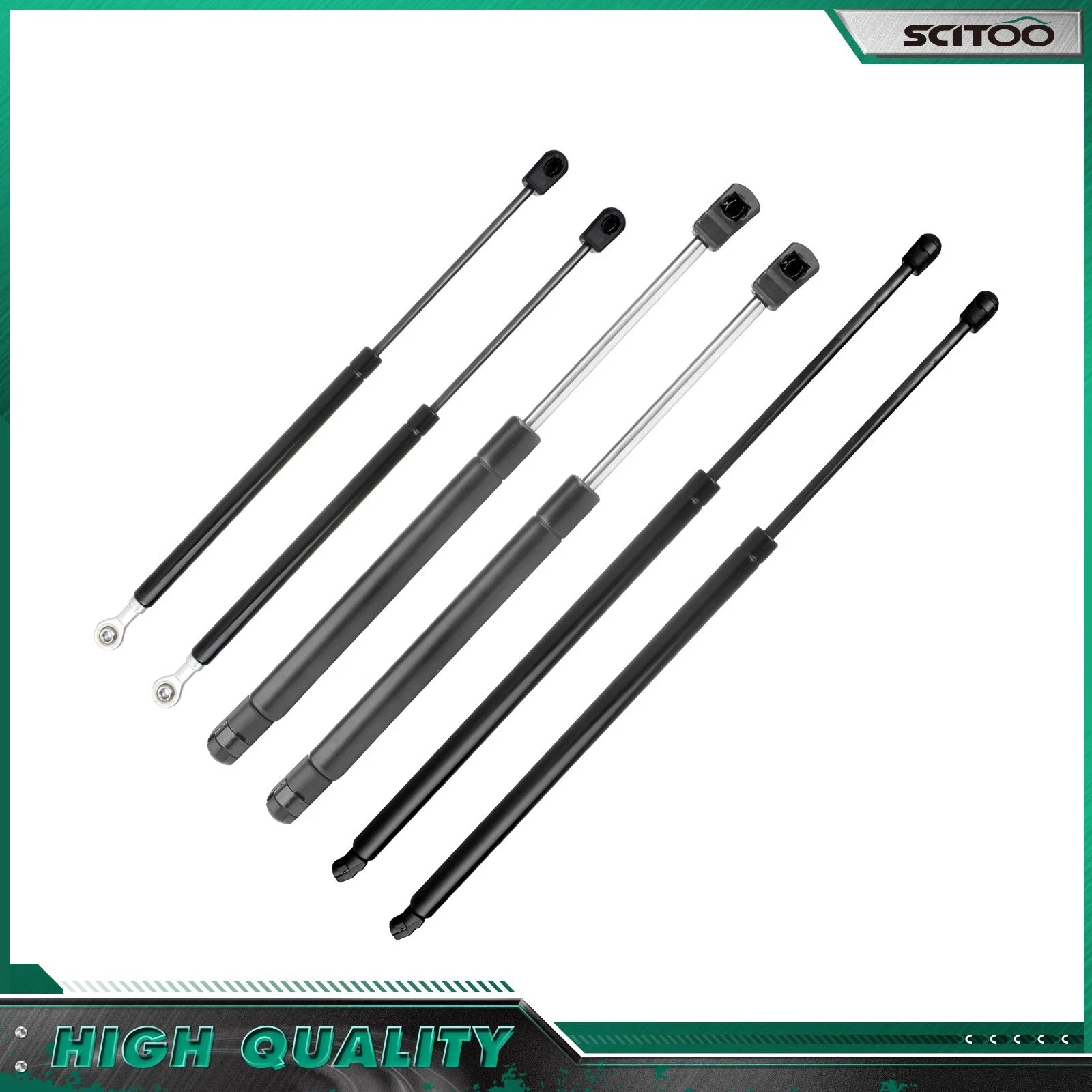 Set of 3 Lift Supports for Nissan Armada (2005–2013)
