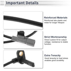 ABS Wheel Speed Sensor No. 95328629 for Chevrolet Trax (2015–2022) Rear Left