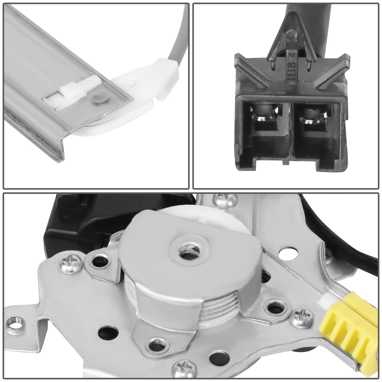 Electric Front Left Window Regulator w/ Motor for Nissan Altima (1998–2001)