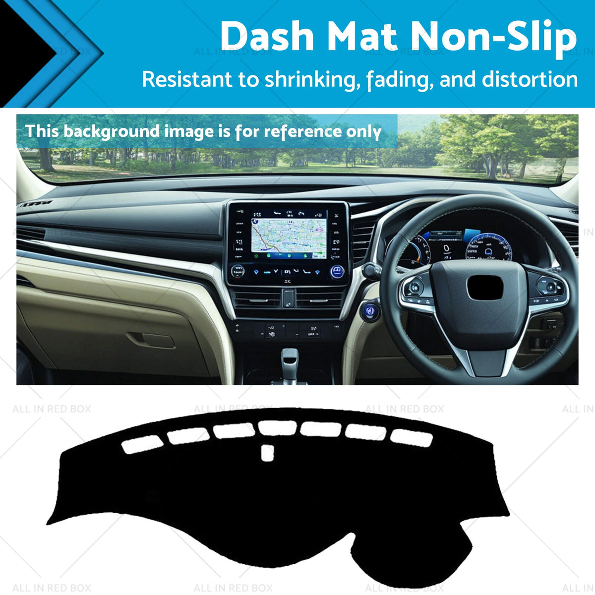 Non-Slip Dash Mat for Honda Odyssey RB 2.4 K24A (2009–2013)