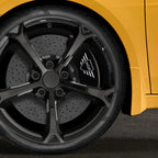 Set of 4 Black Caliper Covers w/MGP Logo Inscribed for 1998-2000 Lexus GS400