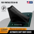 Automatic Shift Boot Cover for Pontiac GTO (2004–2006) Black PVC Leather