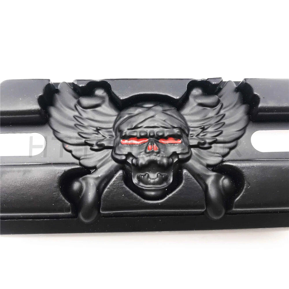 Black Zombie Wing Footpegs for Harley-Davidson (Most Models)
