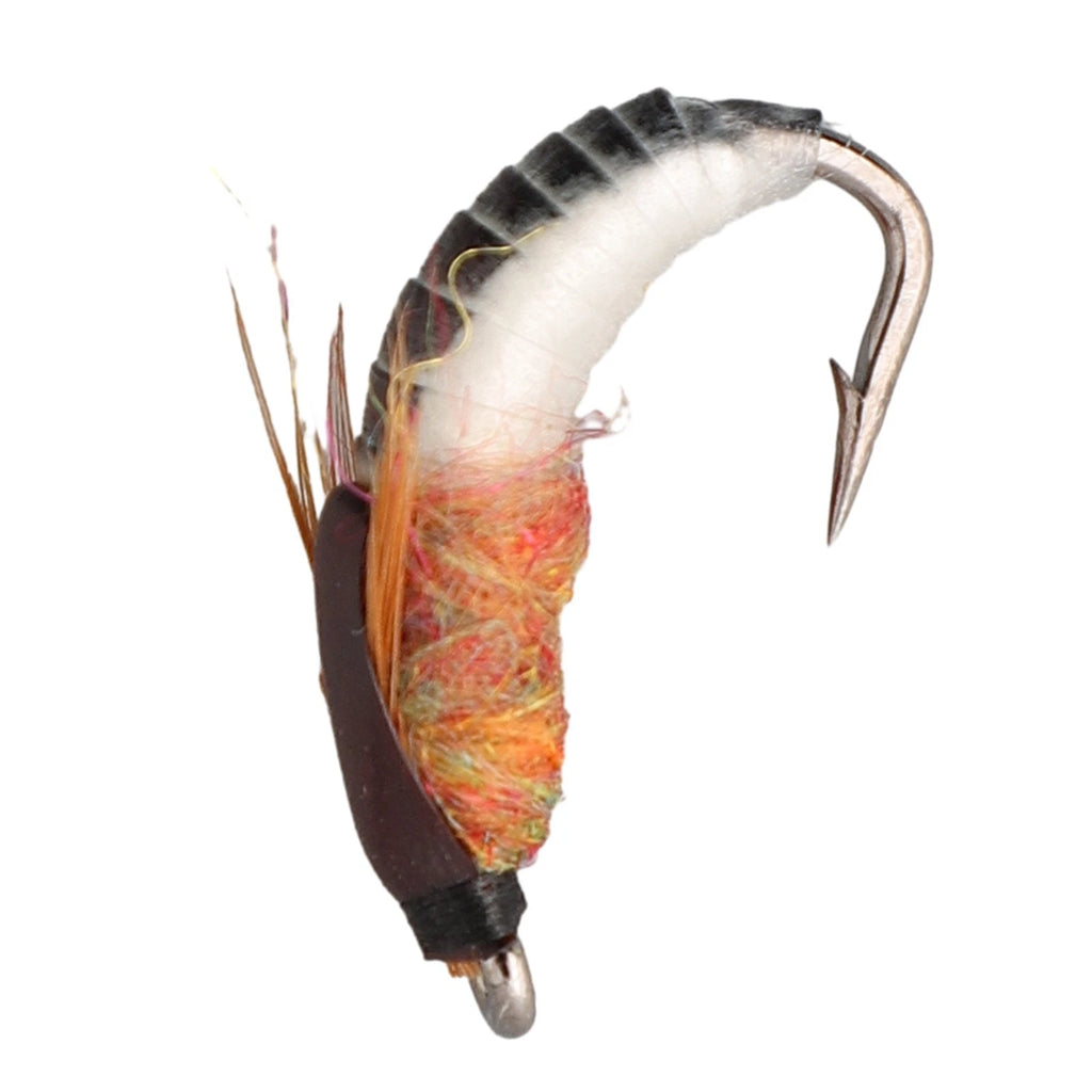 Insect Bait Lure Nymph Scud 8#/10#/12#/14# Black/White for Fishing