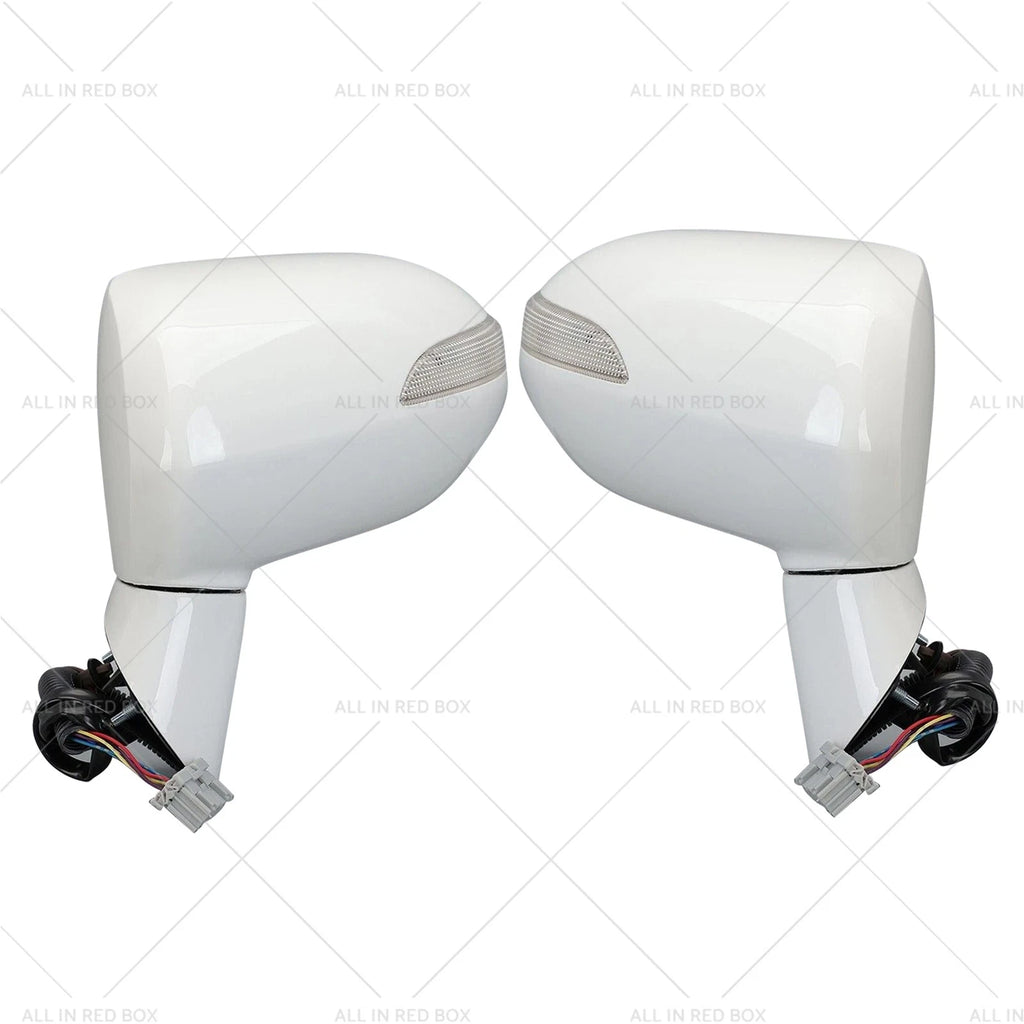 LH+RH 5 Pin Electric Side Mirror with Turn Lamp for Honda Jazz City (2002–2023)