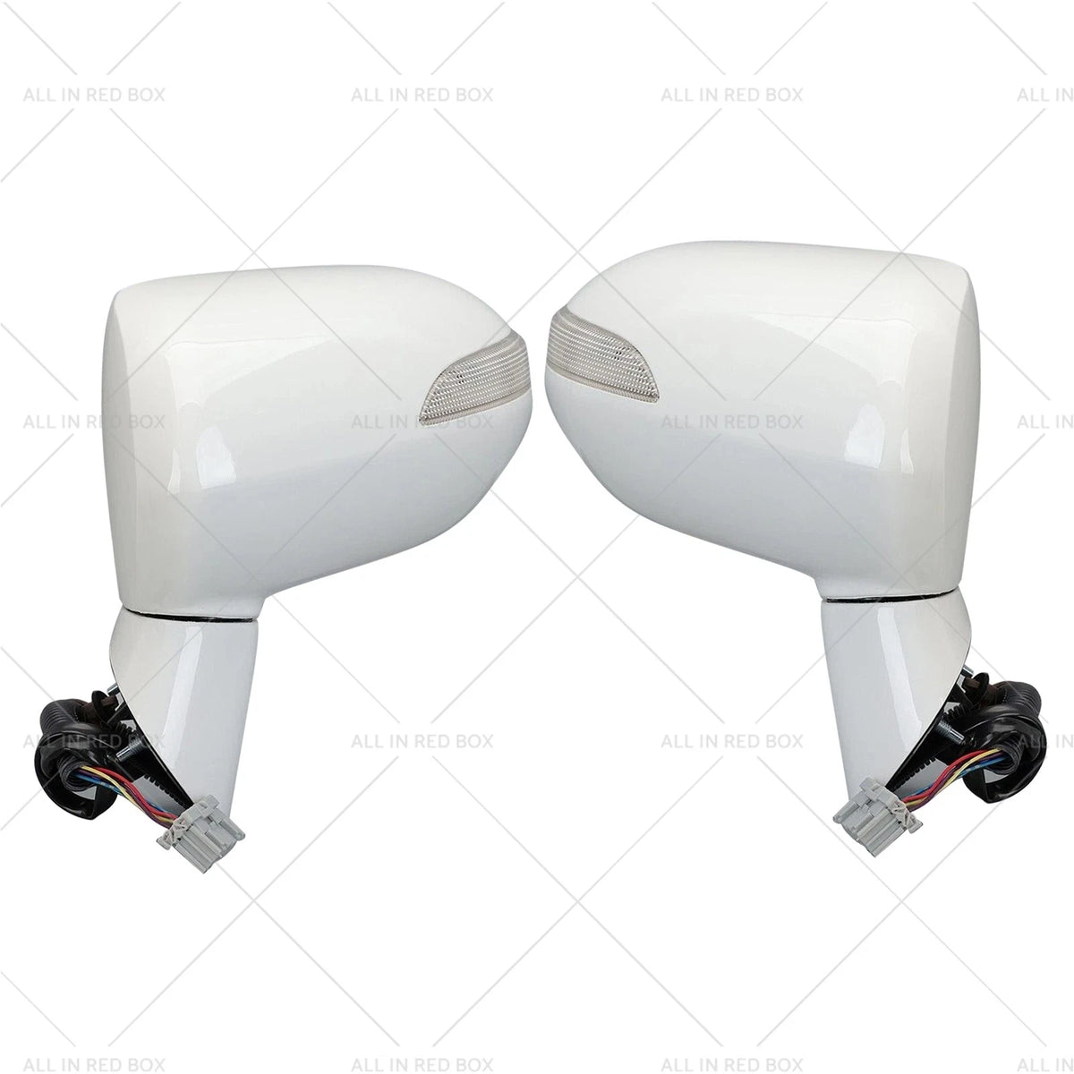 LH+RH 5 Pin Electric Side Mirror with Turn Lamp for Honda Jazz City (2002–2023)