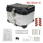 Aluminum Motorcycle Trunk Tour Tail Box Luggage Storage for Motorcycle