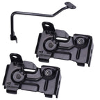 3PCS Hood Safety Catch Latch & Center Support for Mercedes W212 (2009–2016)