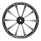 23'' CNC Front Wheel Rim & Single Disc Hub for Harley Touring (2008–2025)