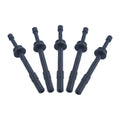 Set of 5 Black Rubber Oil Line Hose Pipes for MS290 MS390 MS310